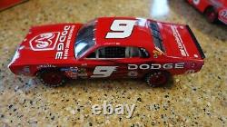 Richard Petty / Kasey Kahne #43 STP #9 Dodge Dealers Swap 2005 1975 Charger Set