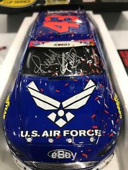 Richard Petty Motorsports Air Force Daytona Raced Win Aric Almirola Autographed