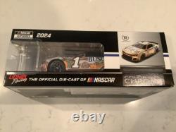 Ross Chastain Autographed 2024 Chevy Busch Light Peach Chrome Diecast & Card