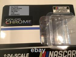 Ross Chastain Autographed 2024 Chevy Busch Light Peach Chrome Diecast & Card