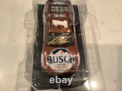 Ross Chastain Autographed 2024 Chevy Busch Light Peach Chrome Diecast & Card