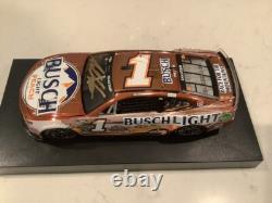 Ross Chastain Autographed 2024 Chevy Busch Light Peach Chrome Diecast & Card