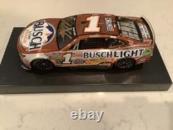 Ross Chastain Autographed 2024 Chevy Busch Light Peach Chrome Diecast & Card