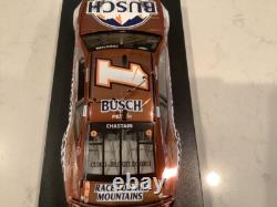 Ross Chastain Autographed 2024 Chevy Busch Light Peach Chrome Diecast & Card