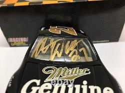 Rusty Wallace Autographed 1990 #27 Miller 1/24 Action Rcca Diecast