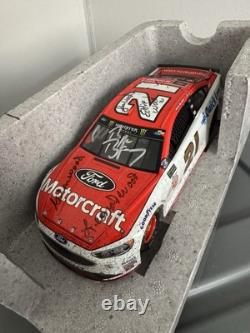 Ryan Blaney 2017 Motorcraft Pocono First Race Win Standard Finish Autographed