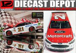 Ryan Blaney 2017 Pocono First Win Raced Version Motorcraft 1/24 Action