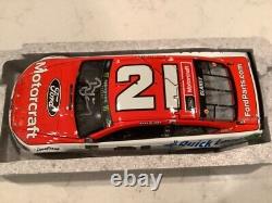 Ryan Blaney / Bullins Autographed 2017 Motorcraft Pocono Race Win Diecast & Card