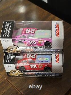 SET 3 2013 Matt Kenseth #20 Husky Dollar General Pink Red Yellow 164 JGR NIB