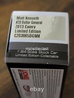 SET 3 2013 Matt Kenseth #20 Husky Dollar General Pink Red Yellow 164 JGR NIB