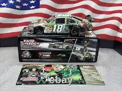 SIGNED JOE GIBBS & KYLE BUSCH #18 M&M's Indiana Jones Darlington Win 124