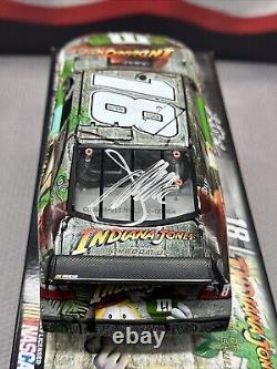 SIGNED JOE GIBBS & KYLE BUSCH #18 M&M's Indiana Jones Darlington Win 124