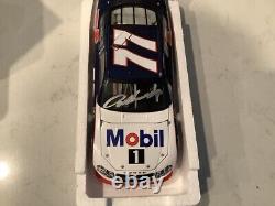 Sam Hornish Jr. Autographed 2008 Dodge Charger Mobil 1 Cot Diecast & Card