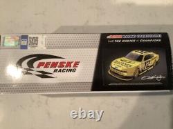 Sam Hornish Jr. Autographed 2008 Dodge Charger Mobil 1 Cot Diecast & Card