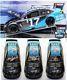 Set Of 3 Autographed Autographed Nascar Hall Of Fame Class Of 2017 Cars 1/24