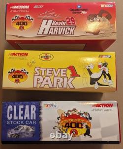 Set of 3 Chevy Monte Carlo NASCAR Diecast Looney Tunes 2001 Event Car 1/24
