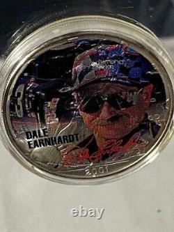Signed NASCAR #3 Dale Earnhardt Jr & Sr 1999 AC Delco Monte Carlo 118 MIB