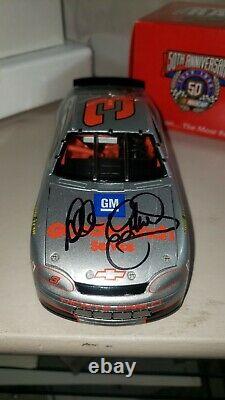 Signed by Dale Earnhardt Sr #3 Limited Edition 1998 Silver Select 1/24 + MORE