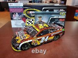 THE DOOR# 2014 Jeff Gordon #24 DTEH Dover Win CC Autographed JSA 124 ARC MIB