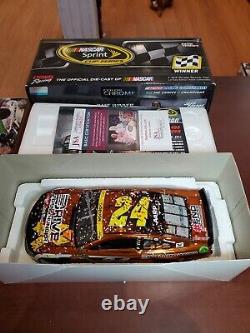 THE DOOR# 2014 Jeff Gordon #24 DTEH Dover Win CC Autographed JSA 124 ARC MIB