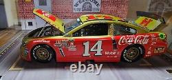 Tony Stewart 124 Diecast 2016 #14 Coke Darlington Elite 1 Of 275