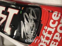 Tony Stewart #14 Office Depot Atlanta Win AUTOGRAPHED 2010 1/24 NASCAR Diecast