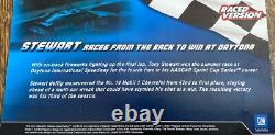 Tony Stewart 2012 Mobil 1 Daytona Win Raced Version 124 NASCAR Diecast Action