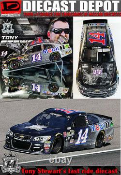 Tony Stewart 2016 Last Ride Homestead 1/24 Scale Action Nascar Diecast