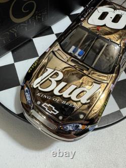VERY RARE Dale Earnhardt Jr. ELITE White Gold #8 Budweiser 2007 1/24 Diecast