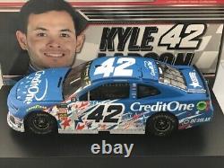 VERY RARE & HARD to FIND KYLE LARSON CREDIT 1 PATRIOTIC CHICAGOLAND RACE VERSION