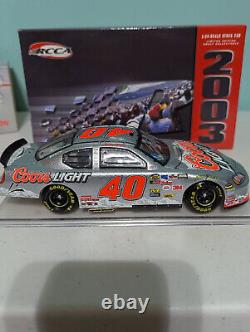 Vintage 2003 1/24 scale die cast #40 coors light car sterling marlin 1 of 504