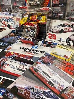 Vintage KEVIN HARVICK NASCAR DIECAST Collection/DISPLAY CASE/PROMO Collectibles