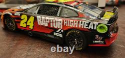 William Byron #24 Autographed 2024 Raptor High Heat 1/24th Nascar Diecast