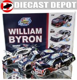 William Byron Rookie Of The Year 3- Pc 1/24 Scale Action Diecast Set