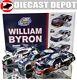 William Byron Rookie Of The Year 3- Pc 1/24 Scale Action Diecast Set