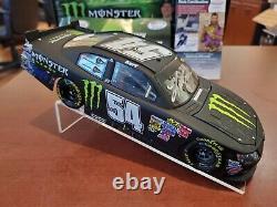 XRARE 2012 Kurt Busch #54 Monster Richmond Win Autographed 124 NASCAR Action