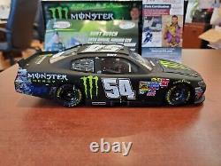 XRARE 2012 Kurt Busch #54 Monster Richmond Win Autographed 124 NASCAR Action