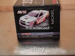 XRARE 2013 Tony Stewart #14 Mobil 1 Nickel Action Diecast 124 216 NIB