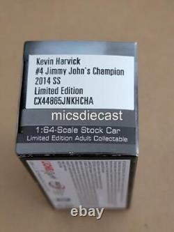 XRARE Lot 2 2014 Kevin Harvick #4 Jimmy John's & Budweiser Championship 164 NIB