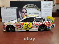 XRare 2015 Jeff Gordon Signed #24 Homestead Raced Version White Pearl 124 Elite