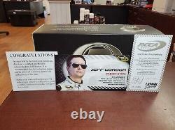 XRare 2015 Jeff Gordon Signed #24 Homestead Raced Version White Pearl 124 Elite