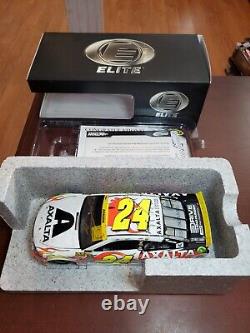 XRare 2015 Jeff Gordon Signed #24 Homestead Raced Version White Pearl 124 Elite