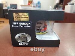 XRare 2015 Jeff Gordon Signed #24 Homestead Raced Version White Pearl 124 Elite