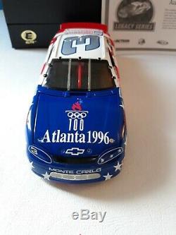 X Rare1996 Dale Earnhardt Sr. #3 Atlanta Olympics 124 RCCA Elite Action NASCAR